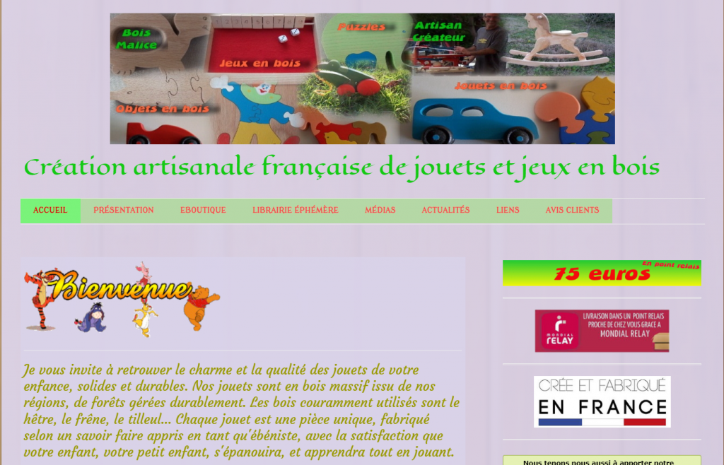 site ancien bois malice